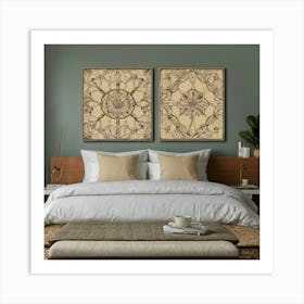 Two Framed Wall Art Art Print