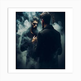 The Smoke Clears Art Print