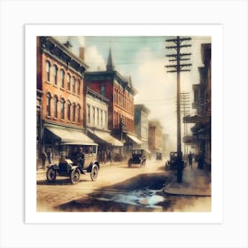 Early 20th Century ~ Reimagined 7 Art Print