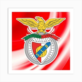 S.L. Benfica Logo Wall Art 7 Art Print