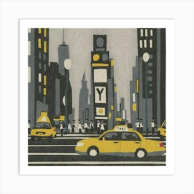 Times Square 1 Art Print