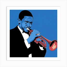 A Pop Art Illustration Of A Jazz Trumpet Bqtpe7 Jqq6y2yzou9os Q Q9z1rbl5qcg0ha7n Zuiaa Art Print