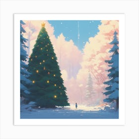 Christmas Tree 4 Art Print