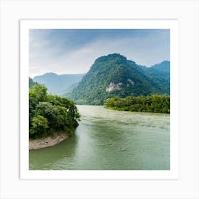 Yangtze River Art Print