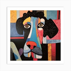 Dog Face Art Print