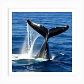 Humpback Whale 12 Art Print