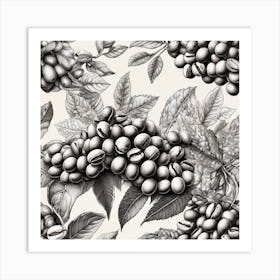 Coffee Beans 208 Art Print