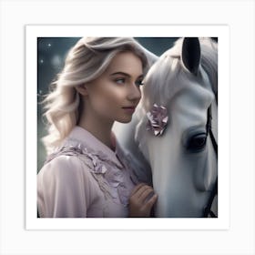 Fairytale Horse 3 Art Print