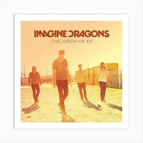 Imagine Dragons Album Cover 9 Art Print