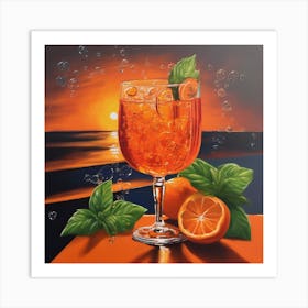 Aperol Wall Art 1 Art Print