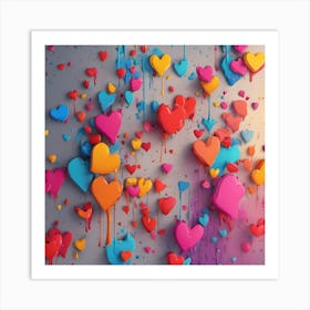 Heart Stock Videos & Royalty-Free Footage Art Print