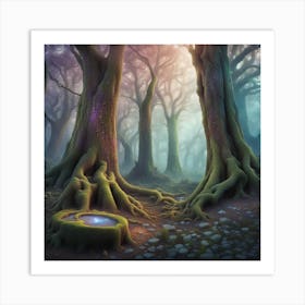 Fairy Forest 1 Art Print