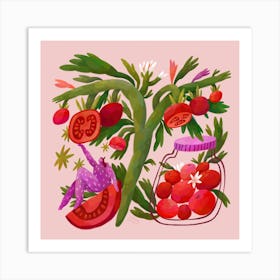 Ode To Tomatoes Art Print