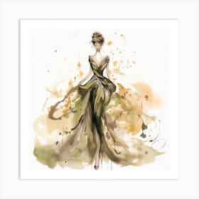 Fashion Illustration 8 Art Print