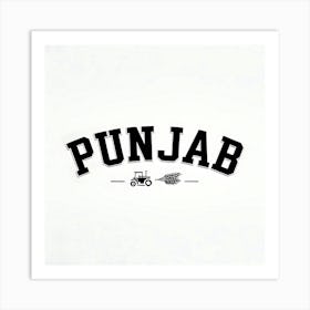 Punjab design  Art Print