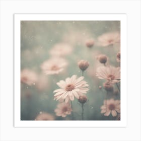 Daisy Field Art Print