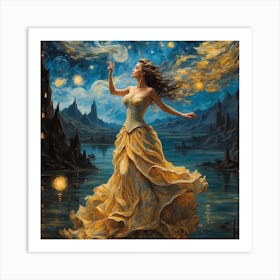 Starry Night Art Print