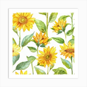 Sunflower 2 Art Print