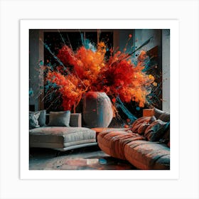 Abstract - Living Room Art Print