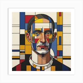 Portrait Of A Man Art Print