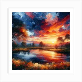 Enchanted Horizon 20 Art Print