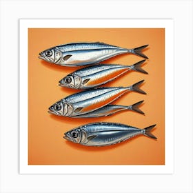 Sardines Art Prints (4) Art Print