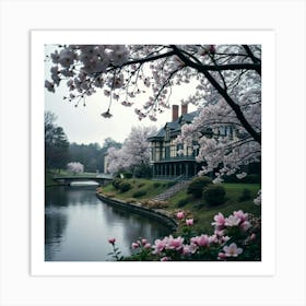 Cherry Blossoms 7 Art Print