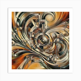 Abstract Painting 16 Art Print