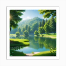 Landscape Stock Photos & Royalty-Free Footage Art Print