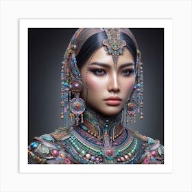 Asian Woman Art Print