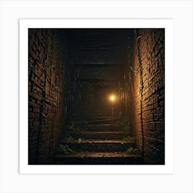 Dark Hallway Art Print