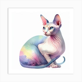 Sphinx-cat 4 Art Print