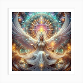 Angel Of Light 7 Art Print