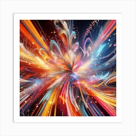 Abstract Fractal Art Art Print