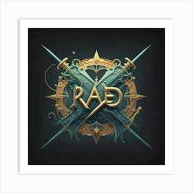 Rad Logo Art Print