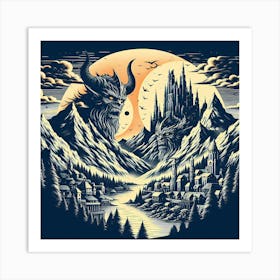 Twilight 4 Art Print