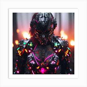 Cyborg 5 Art Print