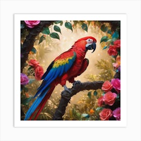 Parrot Art Print