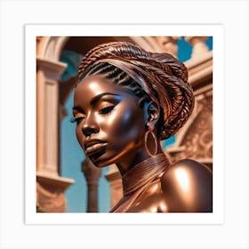 Bronze Beauty Art Print