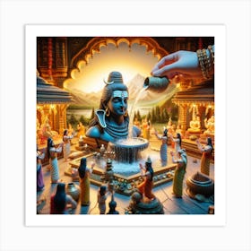 Lord Shiva Art Print