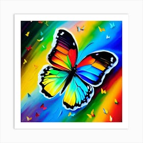 Butterfly Painting 15 Art Print