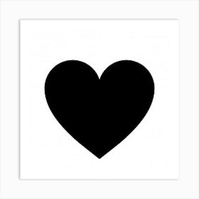 Heart Icon Art Print