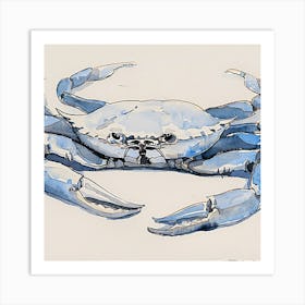 Blue Crab 4 Art Print