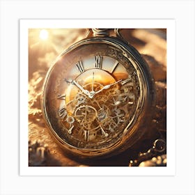 Pocket Watch Art Print