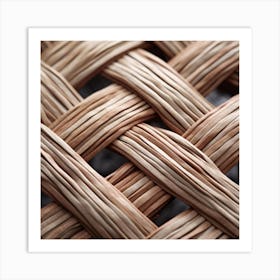 Woven Basket 3 Art Print