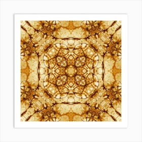 Pattern Coffee Art Print