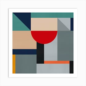 Modern and geometric 4 Art Print