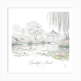 Beautiful Pond Art Print