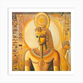 Egyptian Gods Art Print