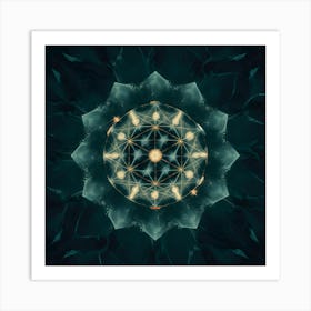 Celestial Mandala Art Print